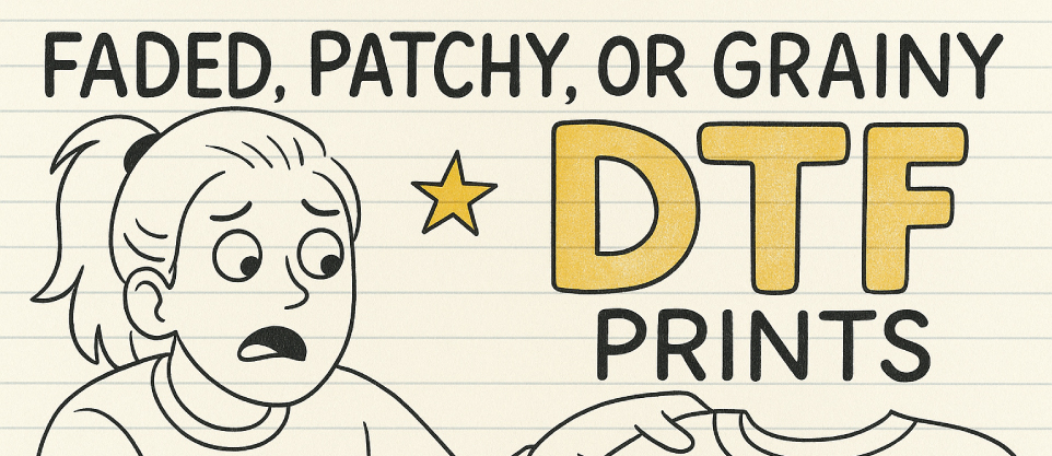 DTF Troubleshooting Guide: How to Fix Common Problems & Get Perfect Results Every Time 2