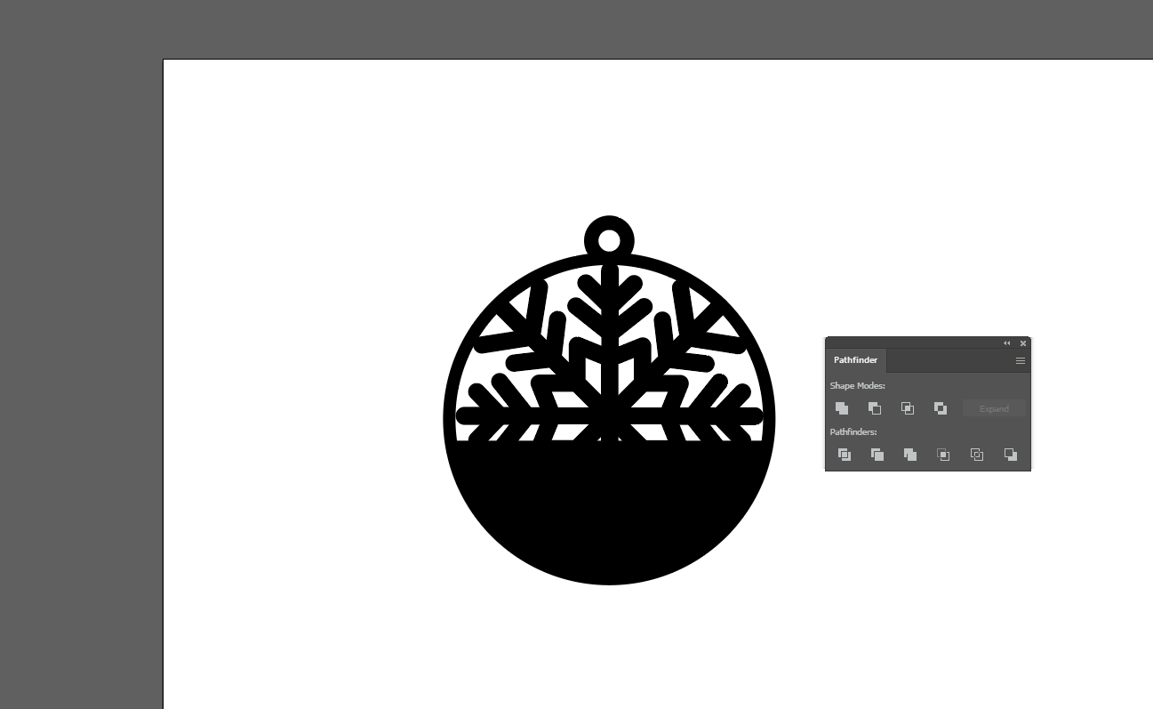 How to make a Snowflake Ornament in Adobe illustrator 10