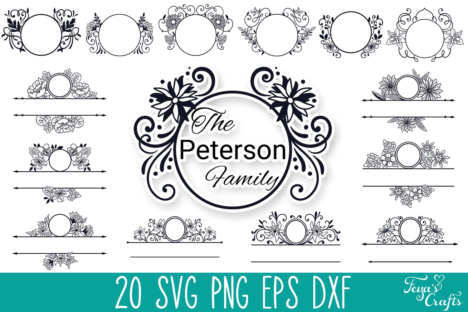 Family Monogram Bundle