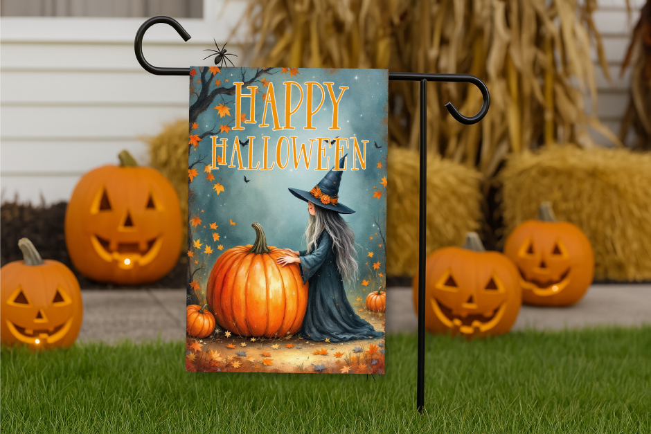 How to Create a Spooktacular Halloween Garden Flag with Illustrate AI! 8