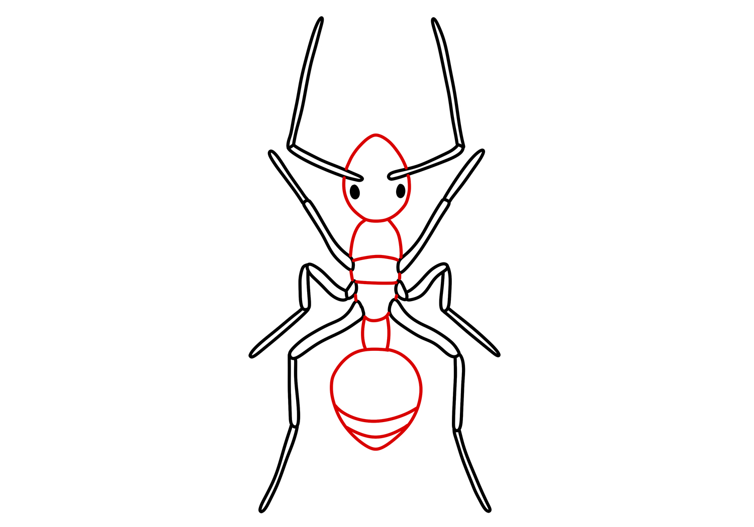 Ant Drawing Vector Art, Icons, and Graphics for Free Download