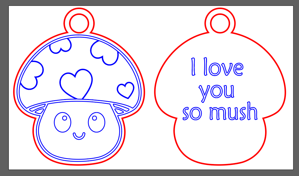 DIY Valentines Keychain: A Simple Laser Cut Gift Idea 2