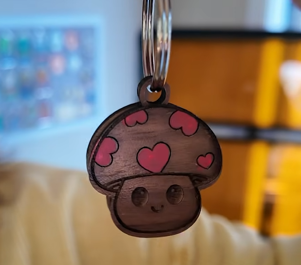 DIY Valentines Keychain: A Simple Laser Cut Gift Idea 4