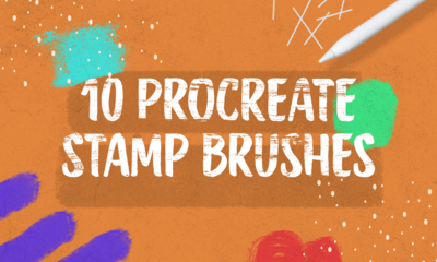 10 Procreate Stamp Brushes