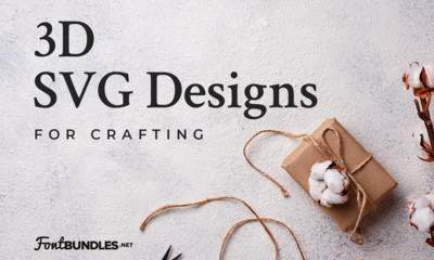 3D SVG Designs for Crafting