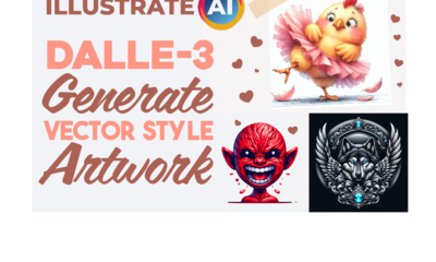 How to Use DALLE 3 for Generating Highly Detailed Vector Style Artwork