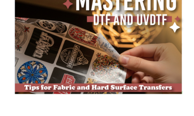 Mastering DTF and UV DTF: Tips for Fabric and Hard Surface Transfers