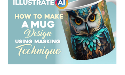 How to Make a Mug Design Using Masking Technique