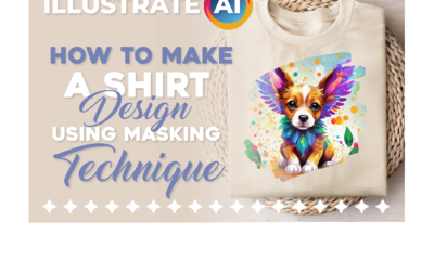 How to Make a Shirt Design Using Masking Technique