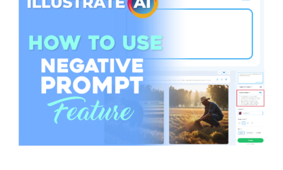 How to use Illustrate AI Negative Prompt Feature