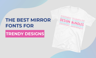 The Best Mirror Fonts for Trendy Designs