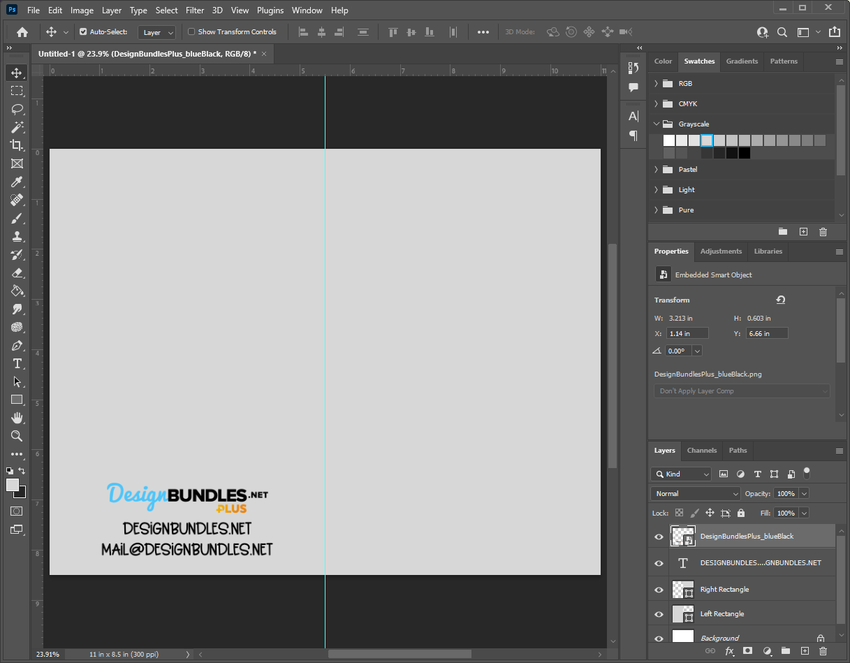 Make A Greeting Card Template In Photoshop Design Bundles