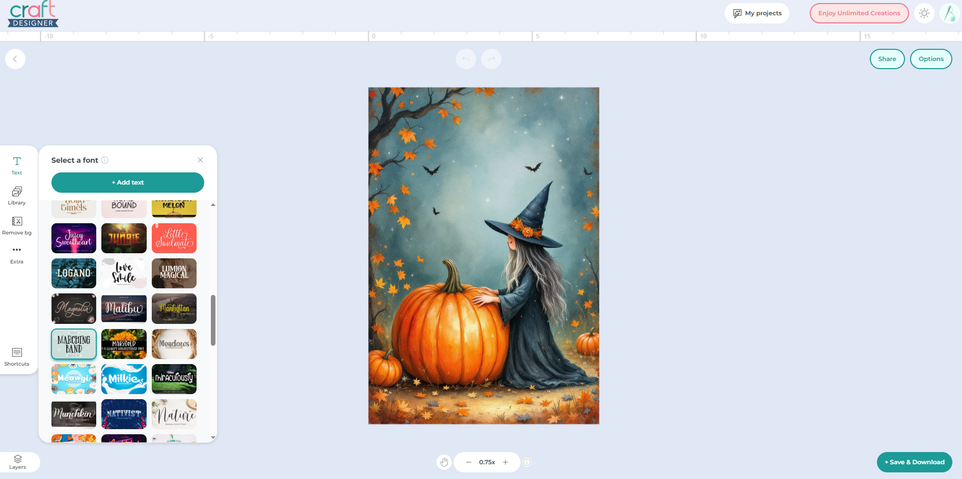 How to Create a Spooktacular Halloween Garden Flag with Illustrate AI! 4