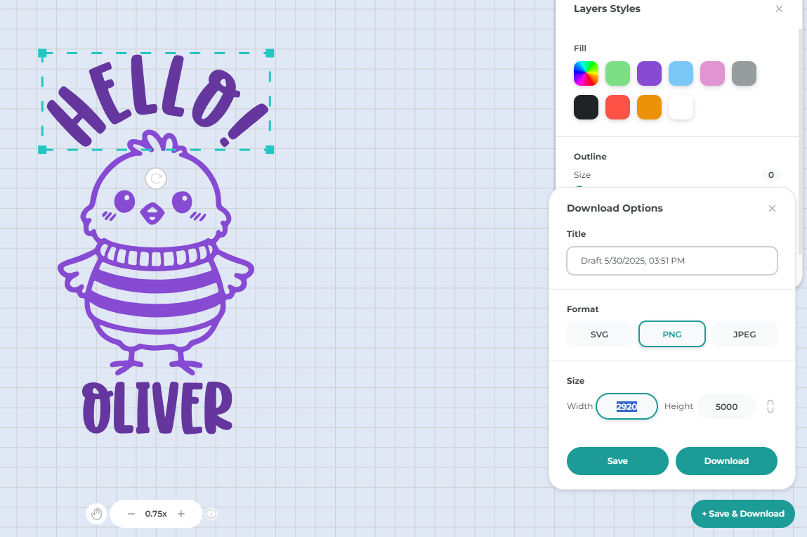 How to Create Adorable Kids T Shirts with Easy Edits and Use as DTF Printing! 4