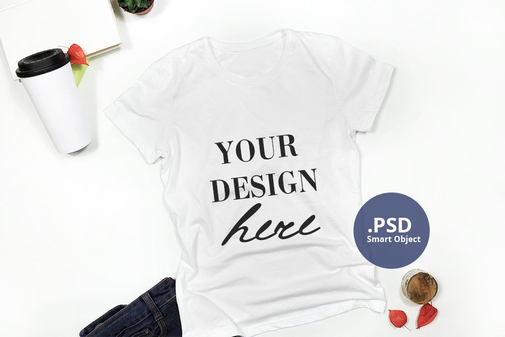 White T-shirt Mockup