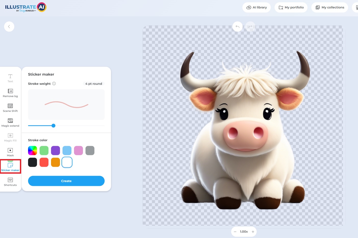 How to Create Custom Stickers with Illustrate AI 5