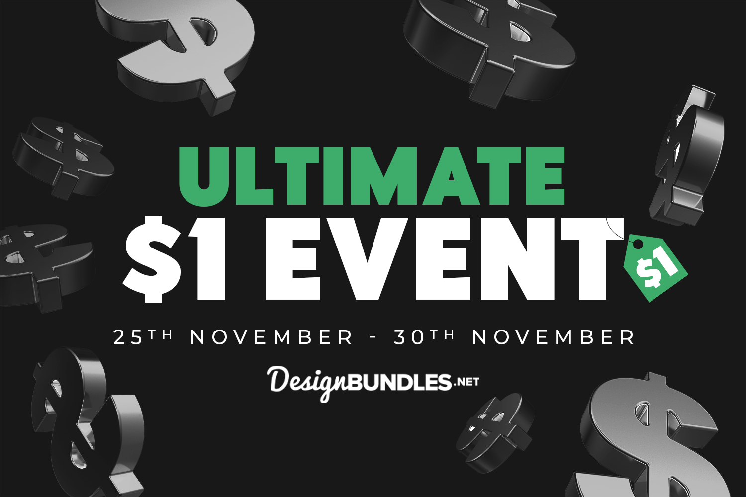 Design Bundles $1 Deals - Monthly Savings for Crafters