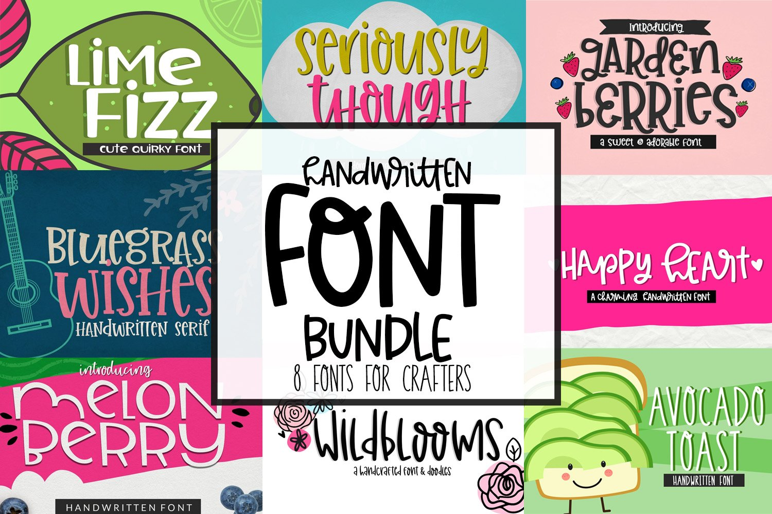 Crafter Font Bundle