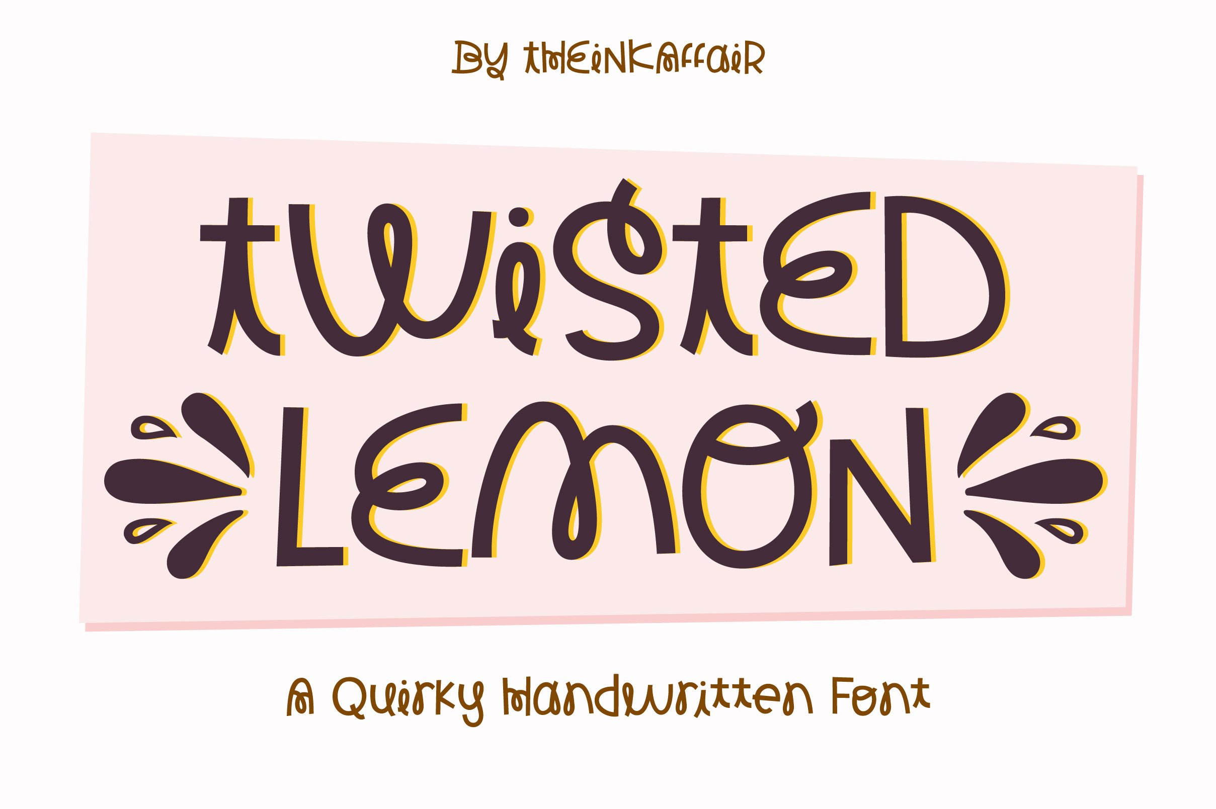 Twisted Lemon Font