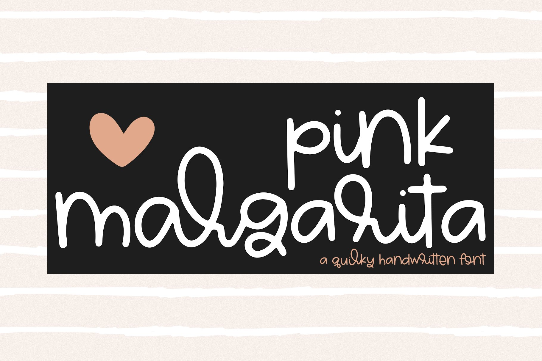 Pink Margarita Font